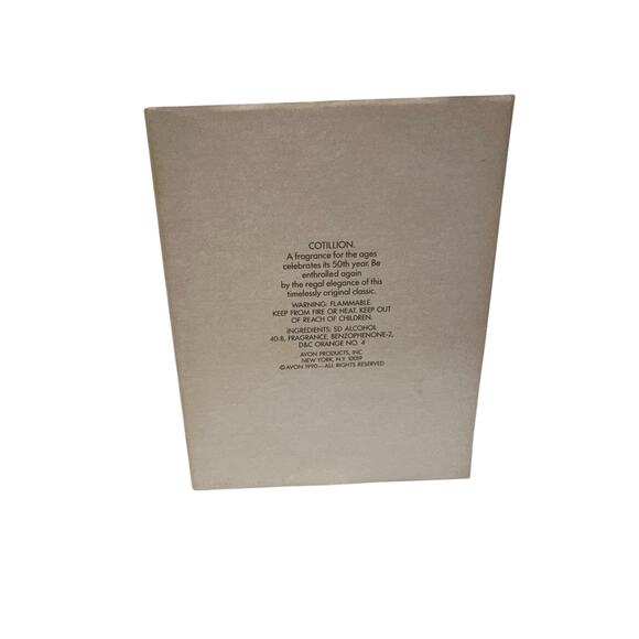Vintage Avon Cotillion Cologne Golden Anniversary Keepsake 2 fl oz Fragrance Box - Picture 5 of 5